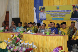 Perpanjangan Masa Jabatan Kades dan Anggota BPD di 4 Kecamatan, Dikukuhkan Bupati Kotabaru