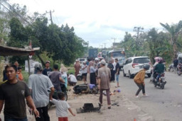 Dugaan Tabrak Lari di  Kabupaten Banjar, Lengan Pengendara Genio Putus