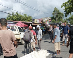 Motor Tabrak Pikap, 1 Tewas