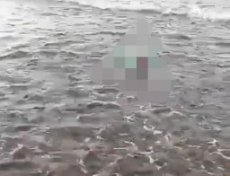 Mayat Balita Perempuan Mengapung di Pantai Cihara