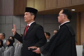 Ketua STIK Lemdiklat Polri Resmi Dilantik Jadi Sekjen Kemenkumham