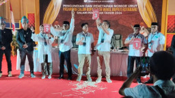 Rapat Pleno Terbuka Pengundian Nomor Urut Pilkada Kabupaten Kotabaru Tahun 2024