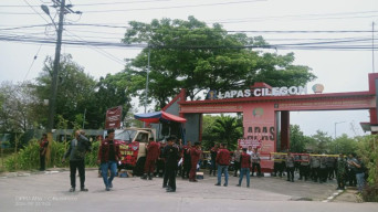 Unjuk Rasa KMPP Tuntut Perbaikan di Lapas II Cilegon