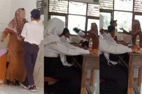 Viral Seorang Guru Pukul Siswanya, Disdik Lamongan Bakal Sanksi Tegas