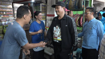 Blusukan ke Njoyo, Bacawali Madiun Maidi Janjikan Pasar Satu Atap