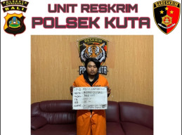 Nekad Menjambret HP Penumpang, Driver Ojol Berhasil Diringkus di Kawasan Legian