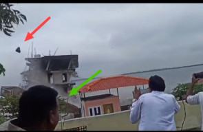 Rekam Peledakan Gedung, Gopal Kena Lemparan Puing-Puing hingga Kritis