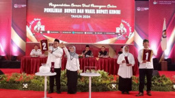 KPU Kabupaten Kediri Gelar Pengundian dan Penetapan Nomor Urut Paslon Pilkada 2024