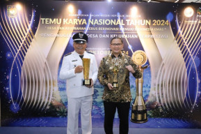 Kades Tulungrejo Kota Batu, Suliono Raih Penghargaan sebagai Desa Terbaik I Nasional 2024