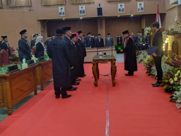 4 Pimpinan Difinitif DPRD Ponorogo Dilantik, Kang Wie: Tancap Gas Bentuk Alkap