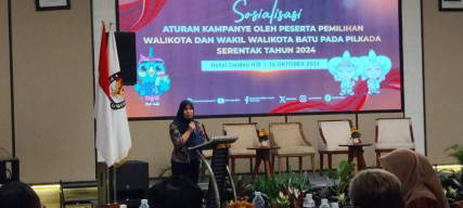 KPU Kota Batu Gelar Diskusi Terkait Aturan Kampanye
