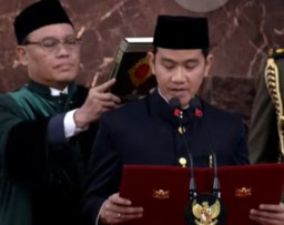 Anak Sulung Jokowi Resmi Jabat Wapres RI ke-14