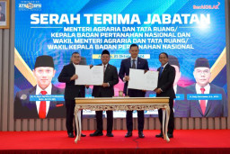 Sertijab Menteri dan Wakil Menteri ATR/BPN, Nusron Wahid: Siap Lanjutkan