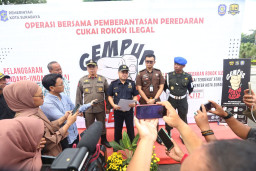 Gempur Rokok Ilegal, Sinergi Pemkot Surabaya dan Bea Cukai Berhasil Cegah Kerugian Negara
