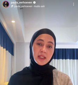 Lewat Akun Instagramnya, Paula Verhoeven Bantah Selingkuh dan Mohon Didoakan