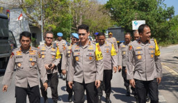 Kunjungan ke Mako Ditpolairud, Kapolda Bali Cek Kesiapan Pengamanan Jelang Pilkada