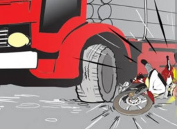 Niat Menyalip malah Tewas Dilindas Truk