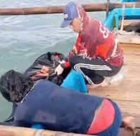 Jasad Totong Ditemukan Terapung di Perairan Ujunggenteng 