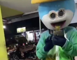 Viral Keributan Antara Pedagang dan Badut di Pasar Baru