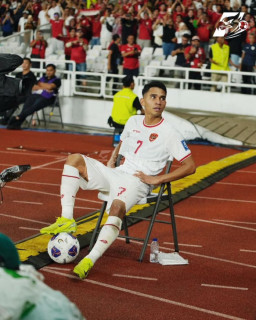 Jadi Pahlawan Kemenangan Indonesia, Selebrasi  Marselino Langsung Viral