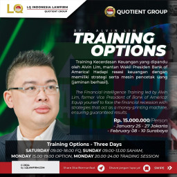Alvin Lim Berikan Strategi Trading Lewat Kelas Kecerdasan Keuangan di Surabaya