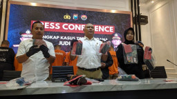 10 Tersangka Judol dan Judi Ditangkap Polres Ponorogo, Uang Puluhan Juta Diamankan