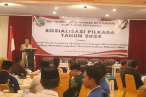 Plh. Sekda H. Khairul Aswandi SE. M. Si, Buka Sosialisasi Pilkada 2024 