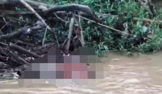 Warga Heboh Temukan Jasad Pria Mengapung di Sungai Ogan
