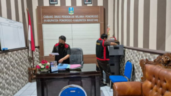 Kantor Cabdindik Ikut Digeledah, Buntut Dugaan Korupsi BOS SMK PGRI 2 Ponorogo