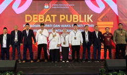KPU Kabupaten Kediri Sukses Gelar Debat Terakhir di Pilkada 2024