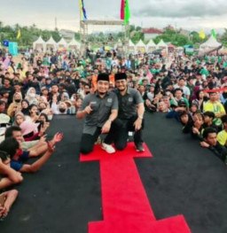 Kampanye Akbar Robinsar-Fajar di Cilegon, Serukan Persatuan dan Optimistis