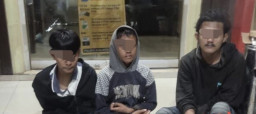 Tiga Remaja Diduga Gengster Diamankan Warga di Banjarmasin