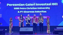 BEI Resmikan Galeri Investasi di Petra Christian University