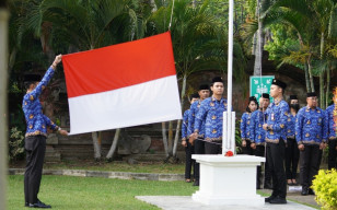Kemenkumham Bali Gelar Upacara Peringatan Hari Pahlawan: Teladani Pahlawanmu dan Cintai Negerimu