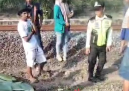 Karyawan BUMN Meninggal Ditabrak Kereta Pengangkut Batubara