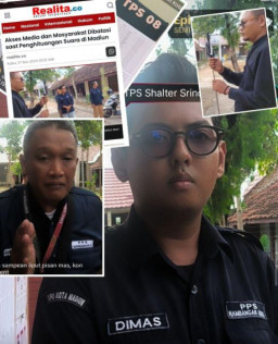 Soal Larangan Liputan di Area TPS 8 Madiun, Bawaslu: Saya Rasa Boleh-boleh Saja