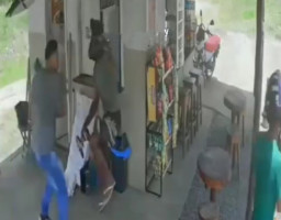 Pencuri Disabet Parang Pemilik Warung hingga Tangannya Putus