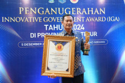 Samtaku dan POL Antarkan Pemkab Lamongan Raih Anugerah Daerah Sangat Inovatif