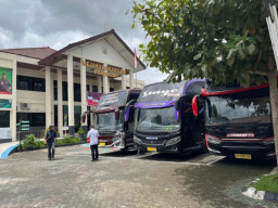 Peringati Harkordia, Kejaksaan Ponorogo Sita Lagi 4 Bus Kasus Korupsi BOS SMK PGRI 2