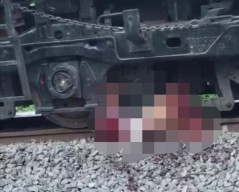 Pelajar Ditabrak Kereta Api di Muara Enim, Tersangkut di Gerbong KA 