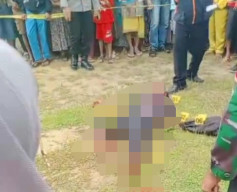 Mayat Pria di Lapangan Bola ternyata Korban Bunuh Diri