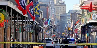 Truk Tabrak Kerumunan Perayaan Tahun Baru di New Orleans AS, 15 Orang Tewas 