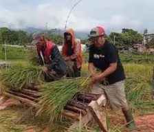 Jurnalis Senior Kota Batu Tidak Gengsi Turun ke Sawah