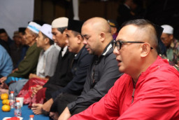 Wakil WaliKota Batu Terpilih Heli Suyanto Larut Dalam Doa Mengenang Tragedi Kecelakan Maut 