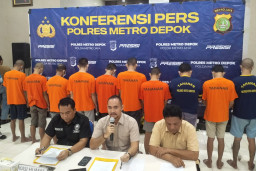 4 Kelompok Curanmor Beraksi di Depok, Polisi Amankan 10 Pelaku