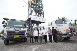 Solusi Bangun Indonesia Resmikan Batching Plant di Tasikmadu, Karanganyar