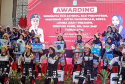 Waspada Cuaca Ekstrem, Wali Kota Eri Cahyadi Ajak Siswa PAUD-SMP untuk Peduli Terhadap Lingkungan