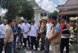 Puluhan Kontraktor Banyuasin Gelar Aksi, Tuntut Pembayaran Proyek yang Tertunda