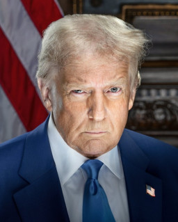 Foto Trump Resmi Jadi Presiden AS Dinilai Mirip Foto Tersangka, Mengerika Bak Film Horor