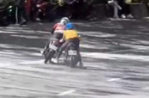 Balap Liar, Remaja Tewas Tabrak Beton